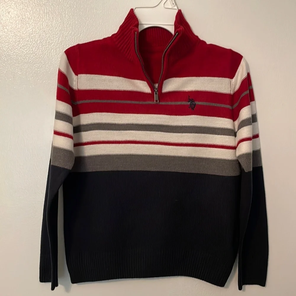 US Polo ASSN Boys Pullover Sweater.